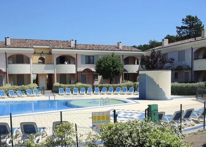 Garden With Pool In Village * Bibione